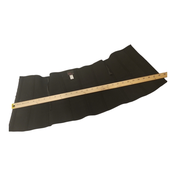 100% Latex Black Corset Top Under Bust Small S Adjustable Shirley of Hollywood - Picture 3 of 6